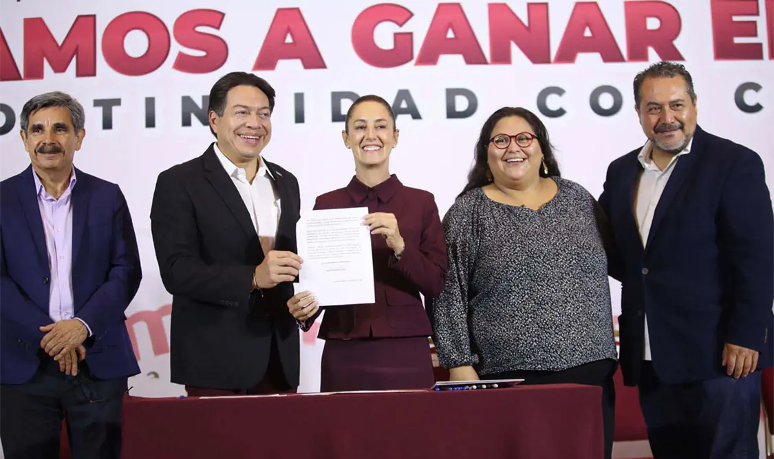 Claudia Sheinbaum es la ultima en oficializar requisitos