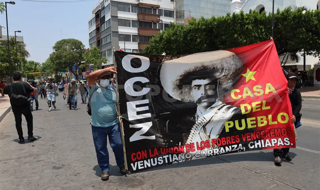 Plantón indefinido anuncia OCEZ-CP