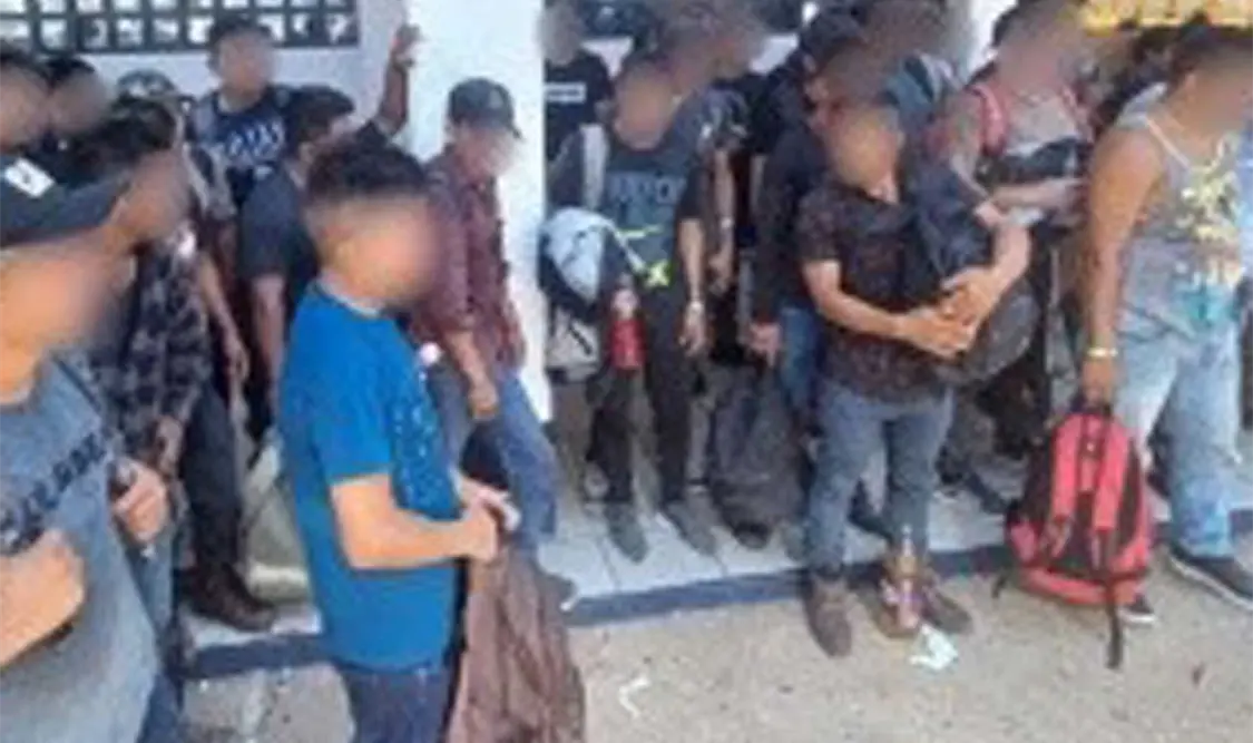 Fueron detenidos cuatro presuntos traficantes. Cortesía