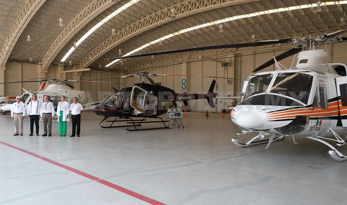 Gobierno comparte con Oaxaca logros en operaciones aéreas
