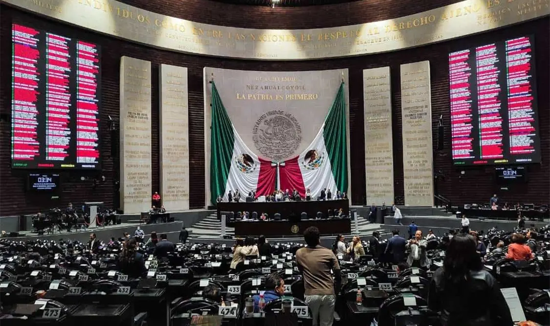 Presentan una iniciativa que plantea que el Congreso de la Unión convoque a un periodo extraordinario. Cortesía