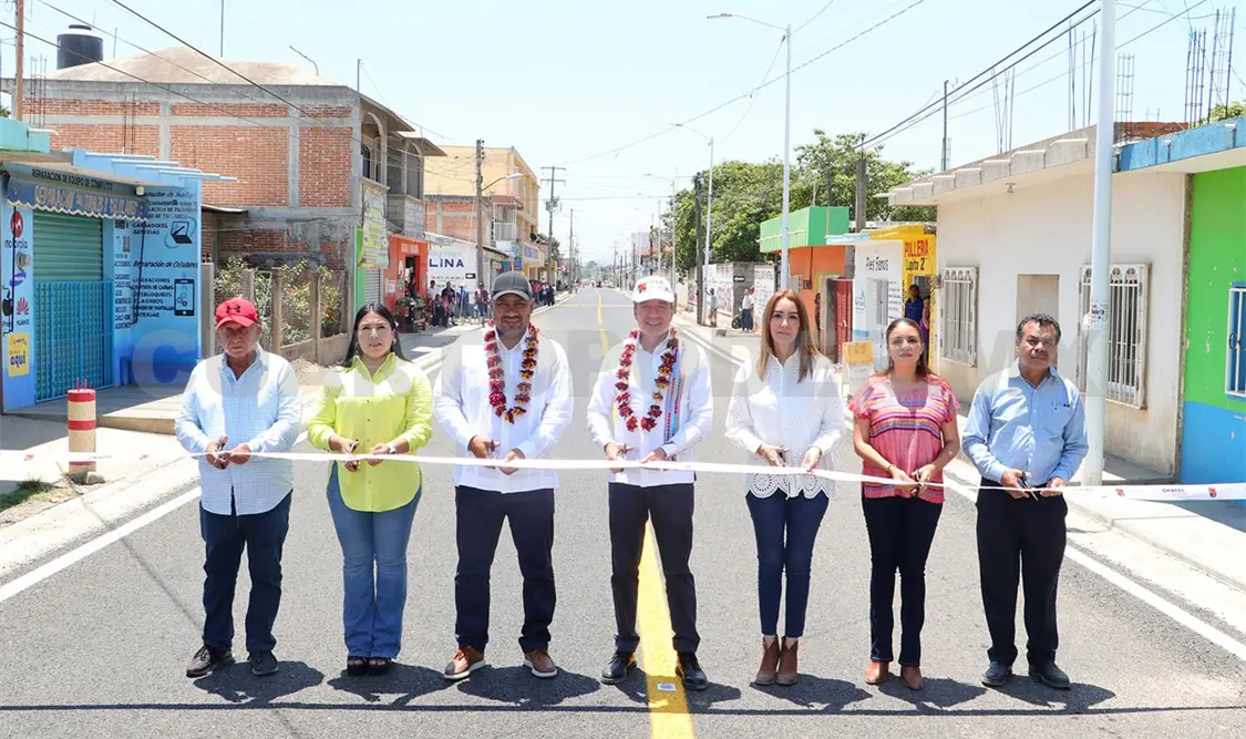 Inaugura REC calle principal de Revolución Mexicana