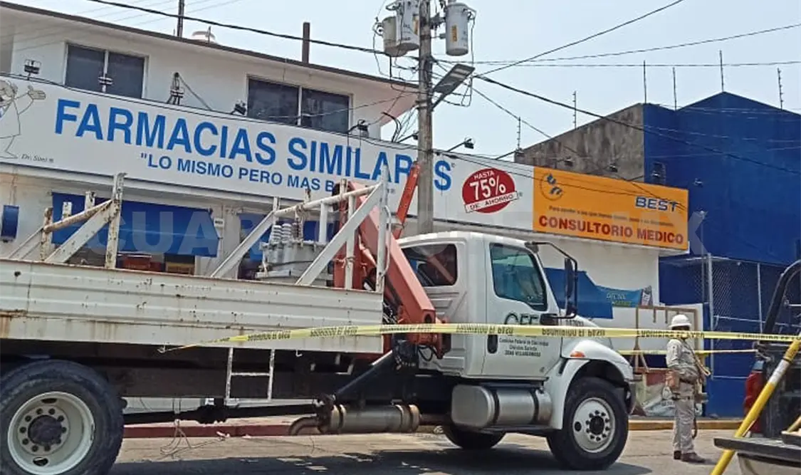 Población afectada por fallas en la energía eléctrica