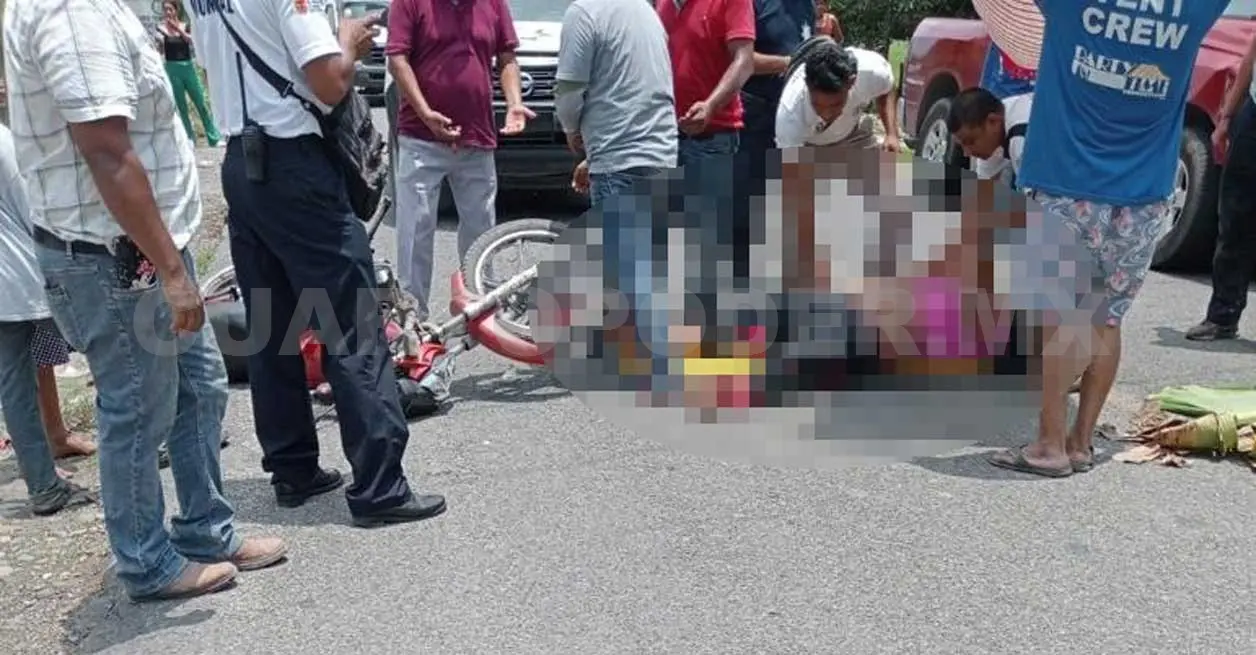 Pierde la vida en hospital tras percance en una motocicleta