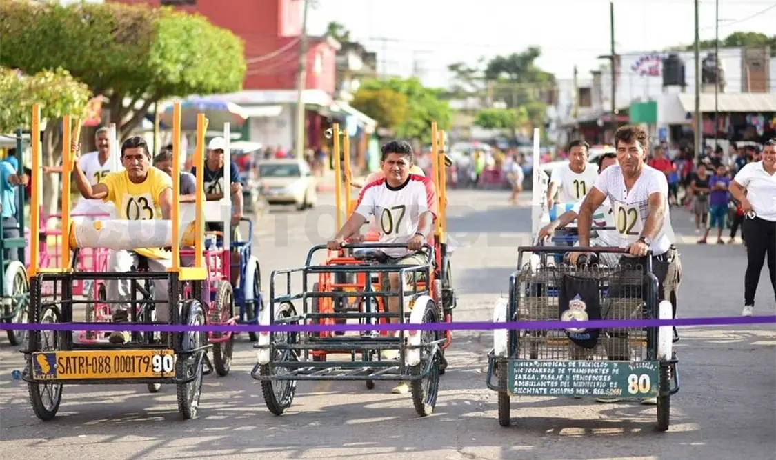 Reconocen a taxis ecológicos o bicitaxistas