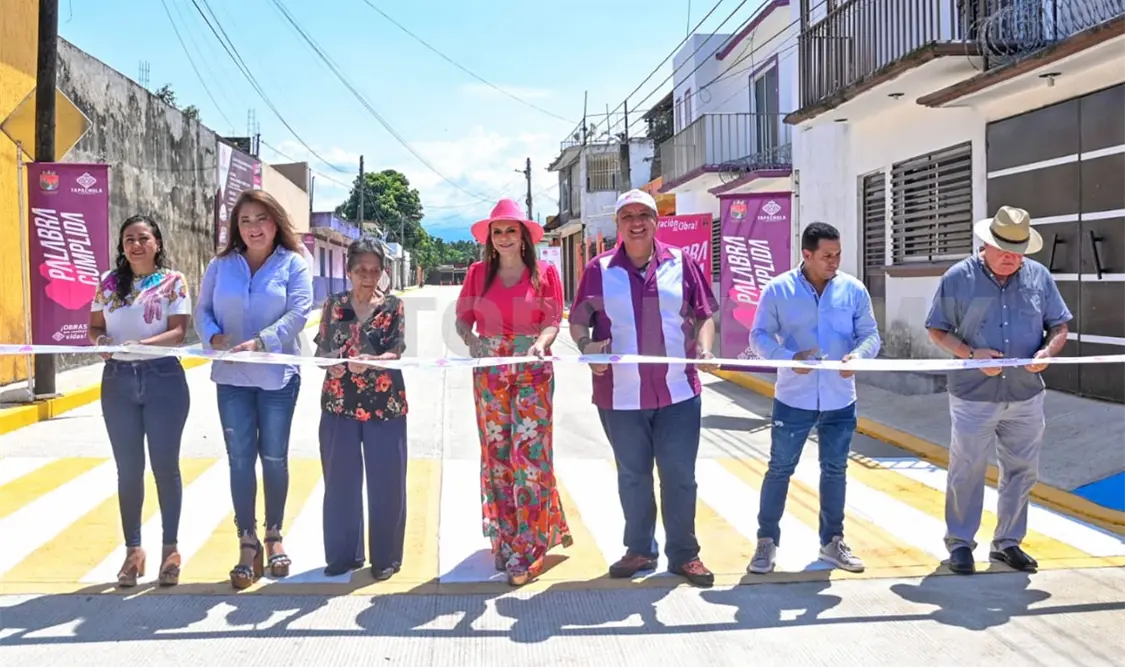 Inauguran y supervisan obras que cambian vidas