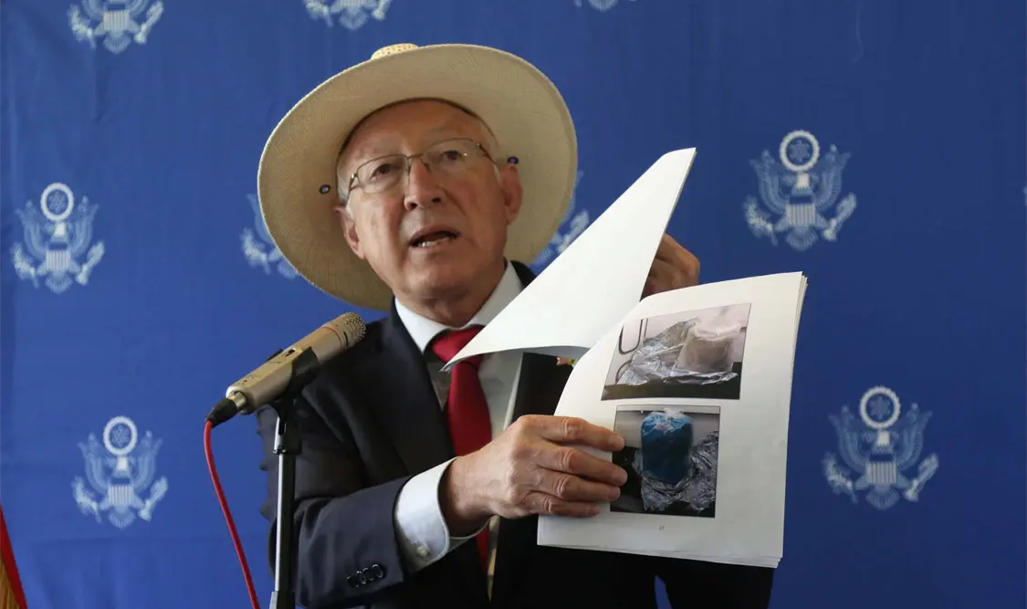 México y EE. UU. tienen un “momento histórico” en lucha contra el fentanilo, señaló Ken Salazar. Cortesía