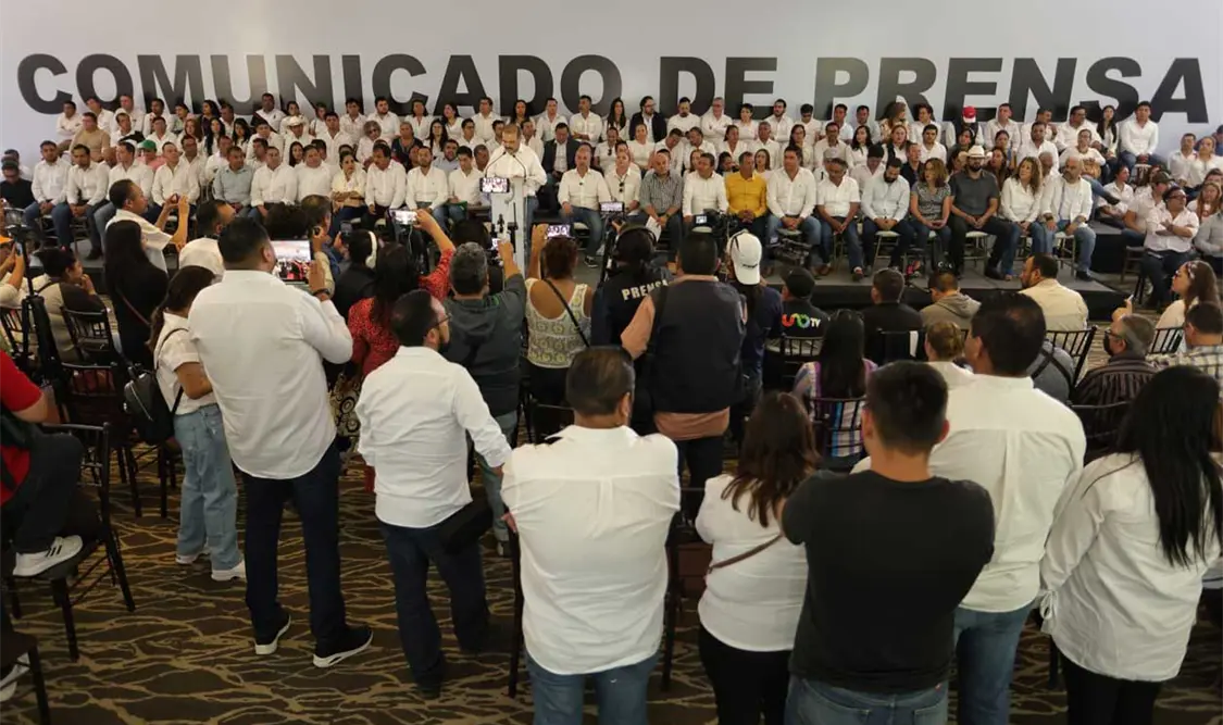 El PRI ha perdido los principios y valores, acusó Sergio Baños. Cortesía
