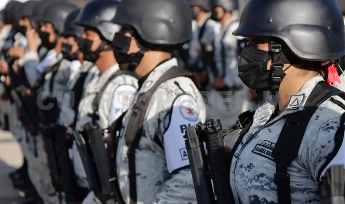 Guardia Nacional operará al 100 % a final de año