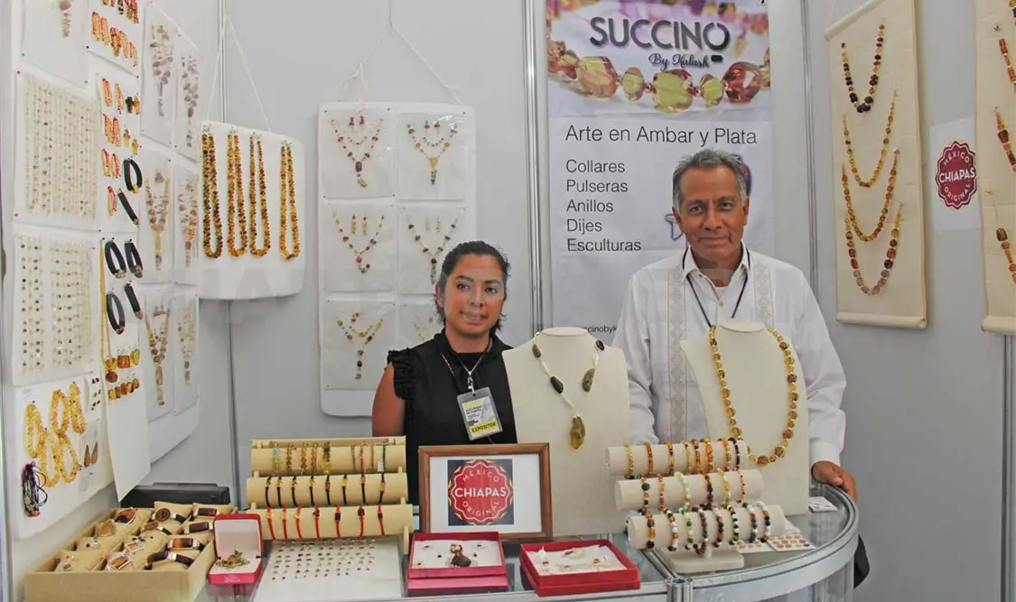 Anuncian Expo Ámbar de Chiapas en la CDMX