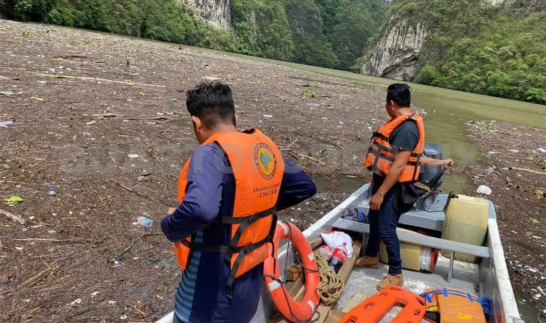 Localizan a biólogo en tapón del Cañón del Sumidero