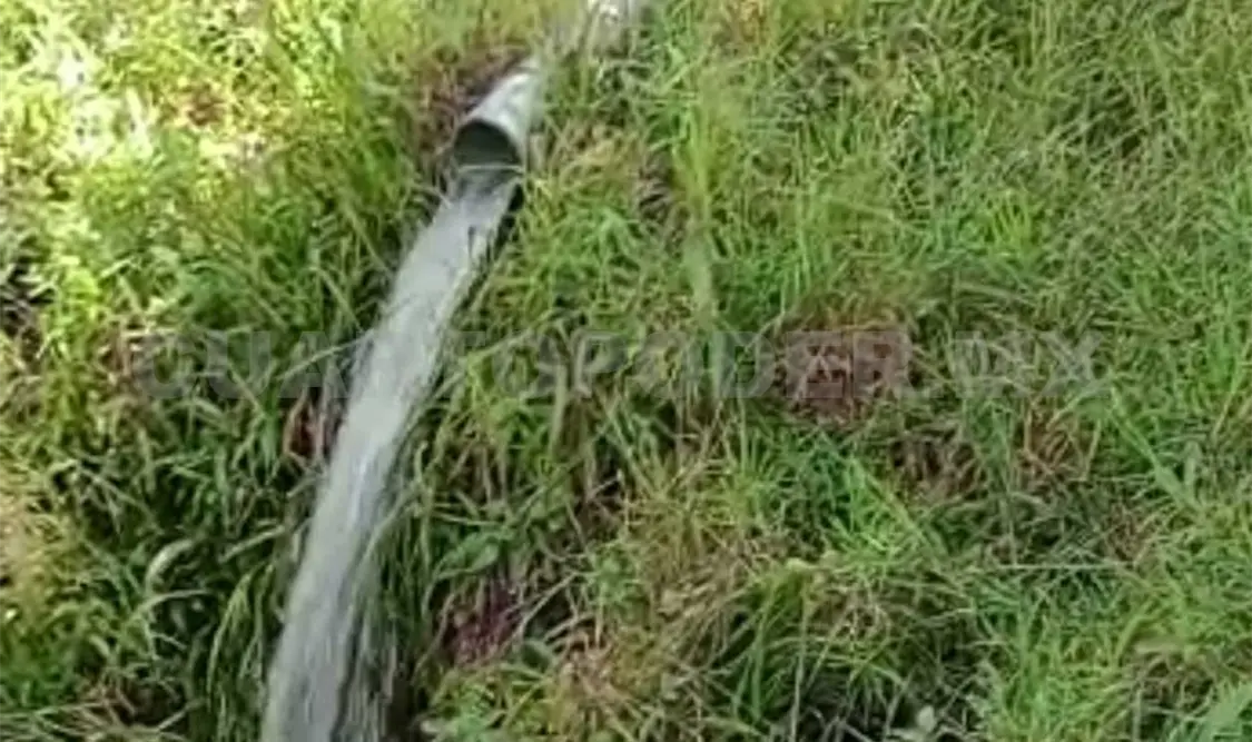 Denuncian falta de agua en domicilios