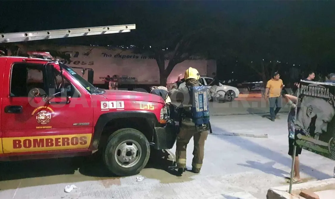 Se incendia domicilio en el fraccionamiento La Misión