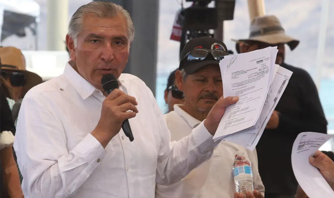 A detalle, el reporte de gasto presentado