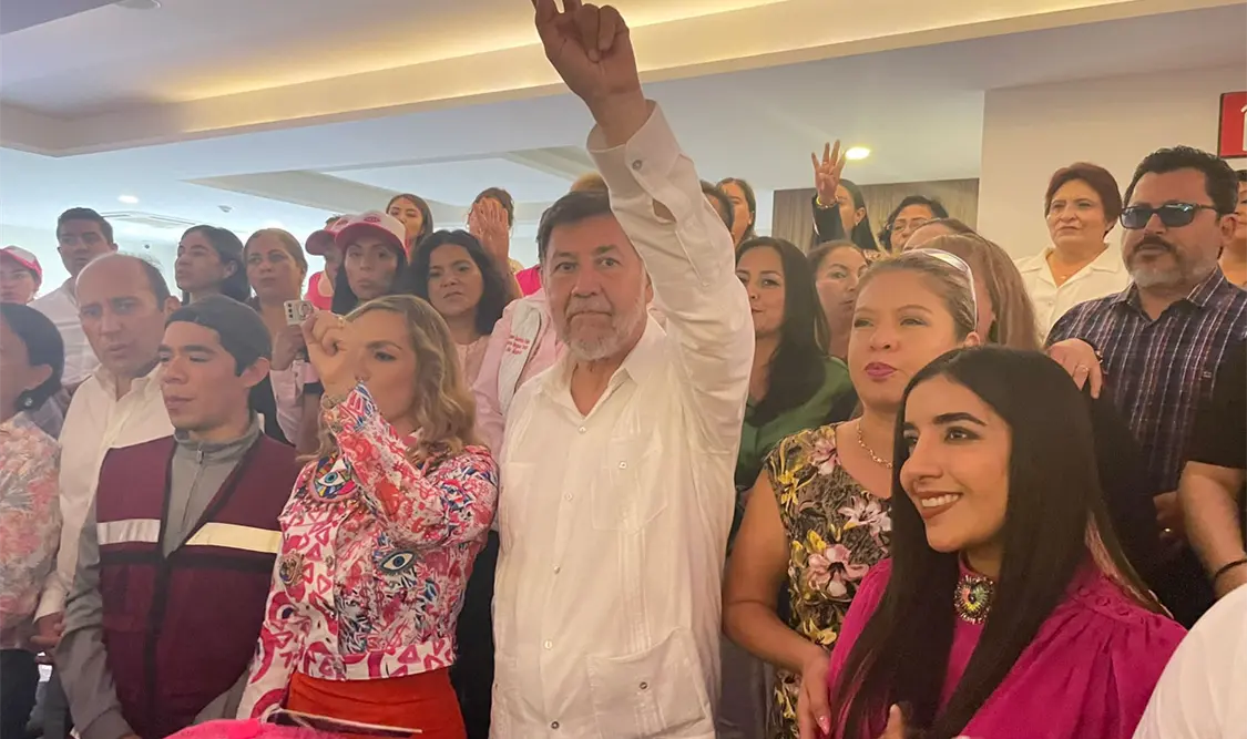 Fernández Noroña lamenta asesinato de Hipólito Mora