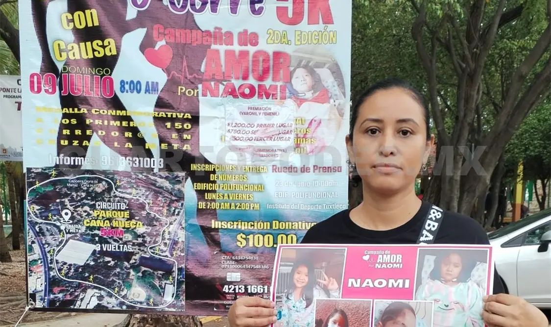Con carrera pedestre buscan apoyar a Nahomi