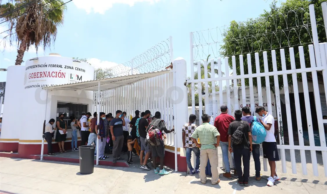 Documentan traslados de personas desde Tapachula