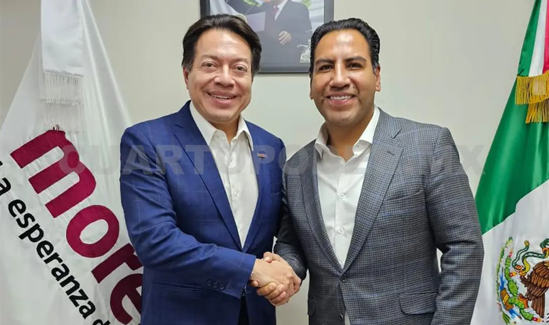 Eduardo Ramírez se reúne con Mario Delgado