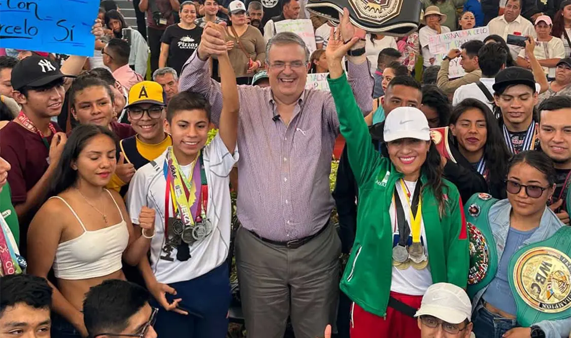 “Yo soy la ‘corcholata’ a vencer”, dice Ebrard