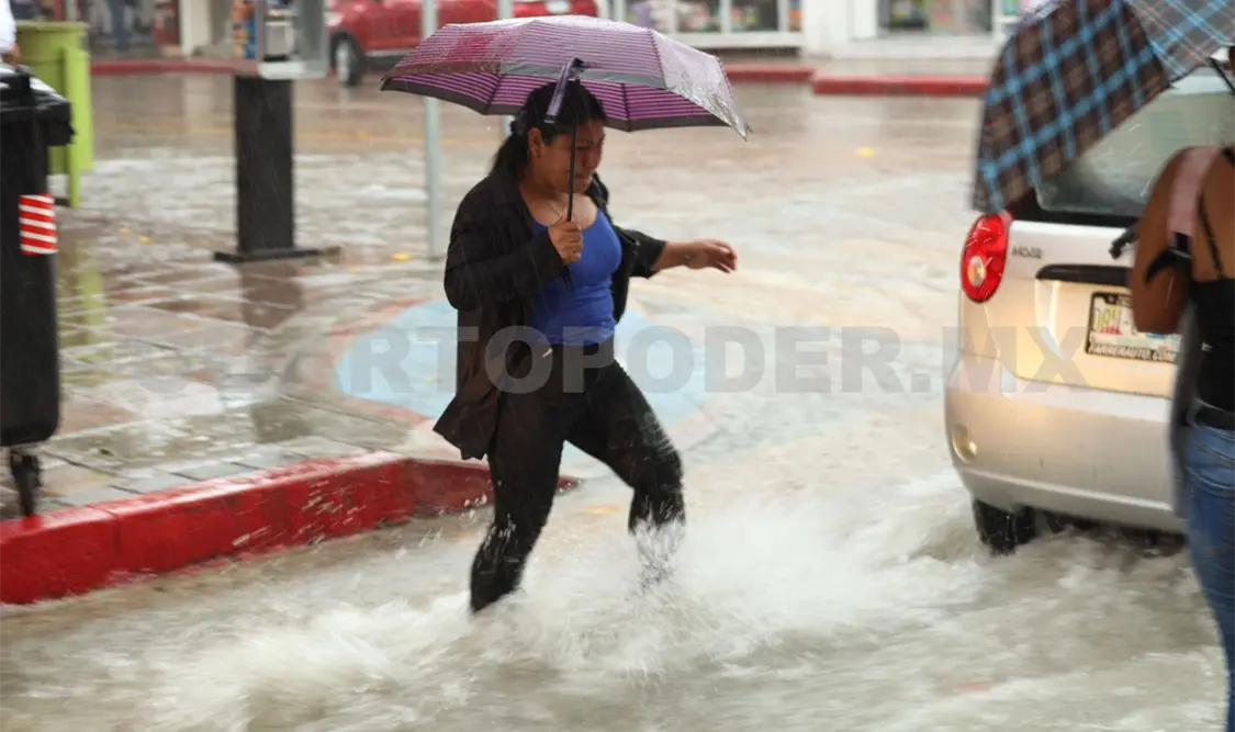 Pega onda tropical en Tuxtla Gutiérrez