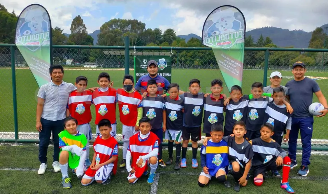 Presentan fase final Futbolito Bimbo