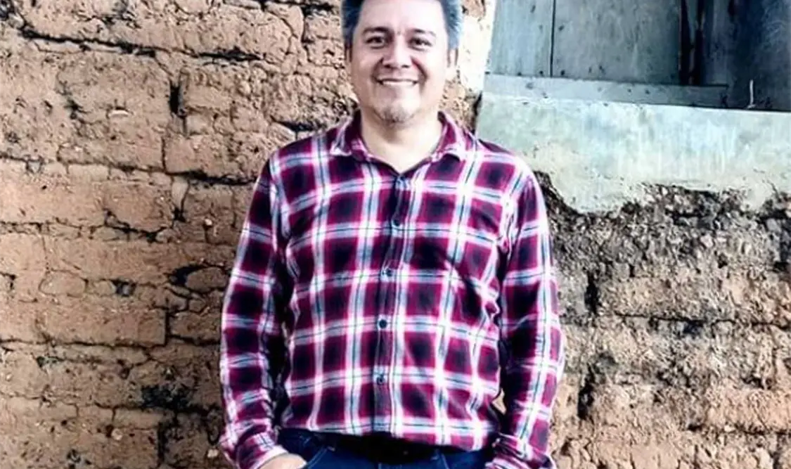 El artista Jorge Zamorano. Cortesía