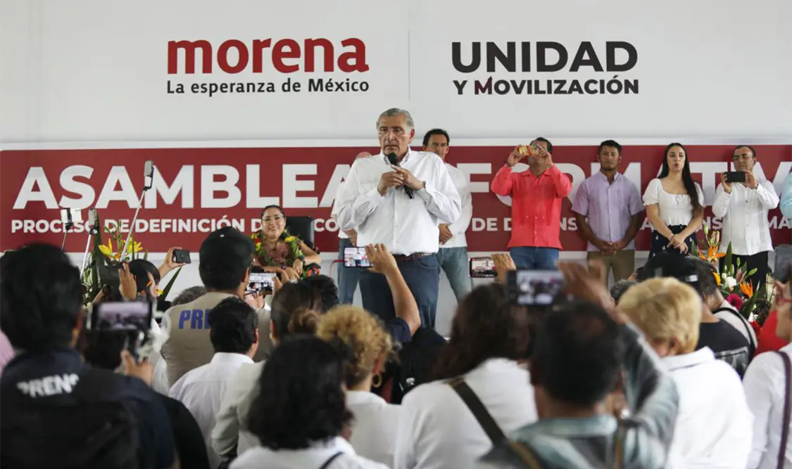 Son tiempos de consolidar la justicia social: Adán