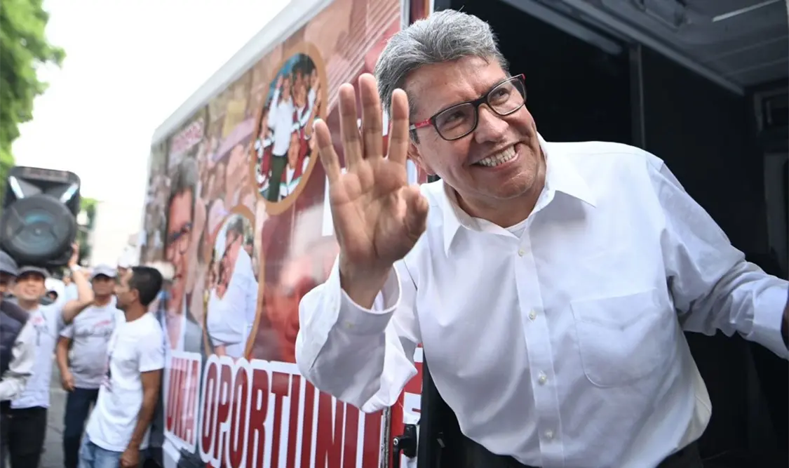 Ricardo Monreal refrenda su compromiso para continuar la 4T