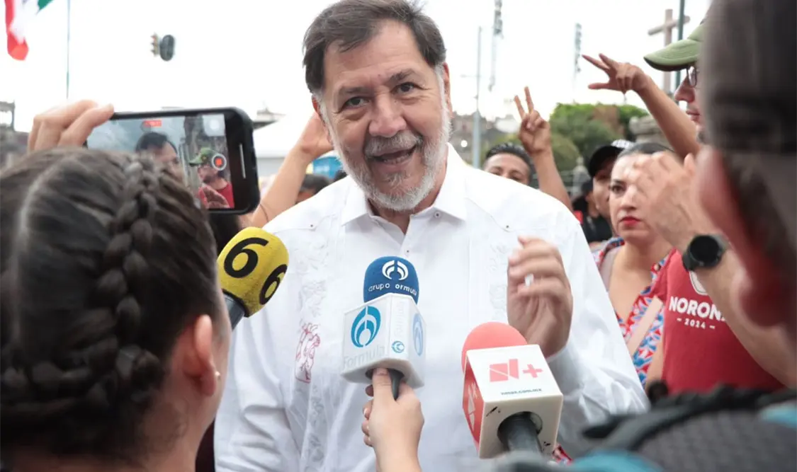 Noroña pide a Delgado que haya transparencia