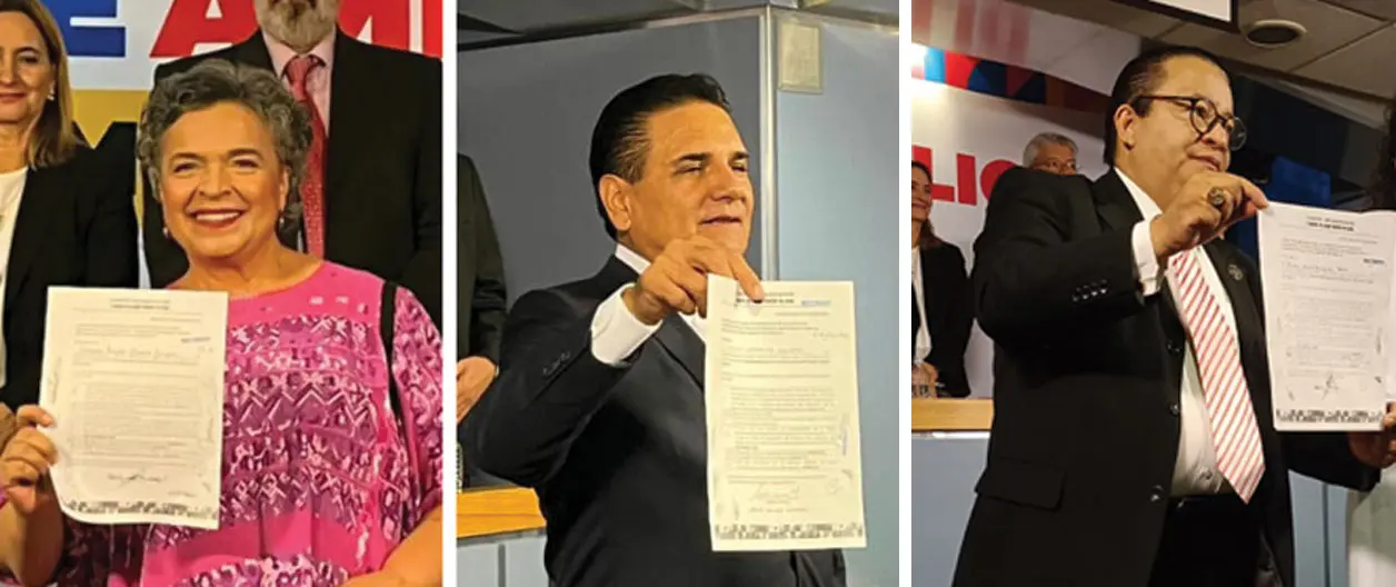 Silvano, Paredes y Gutiérrez van por candidatura