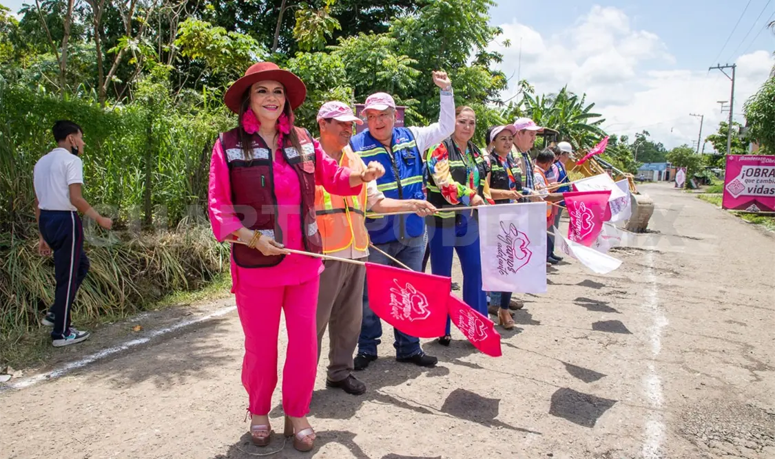 Arrancan nueva obra en ejido Raymundo Enríquez
