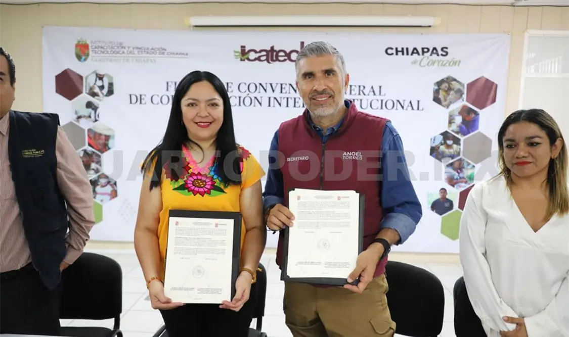 Continuamos fortaleciendo oficinas del Icatech: Torres