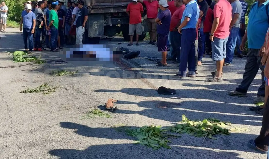Motociclista fallece tras ser impactado y arrastrado