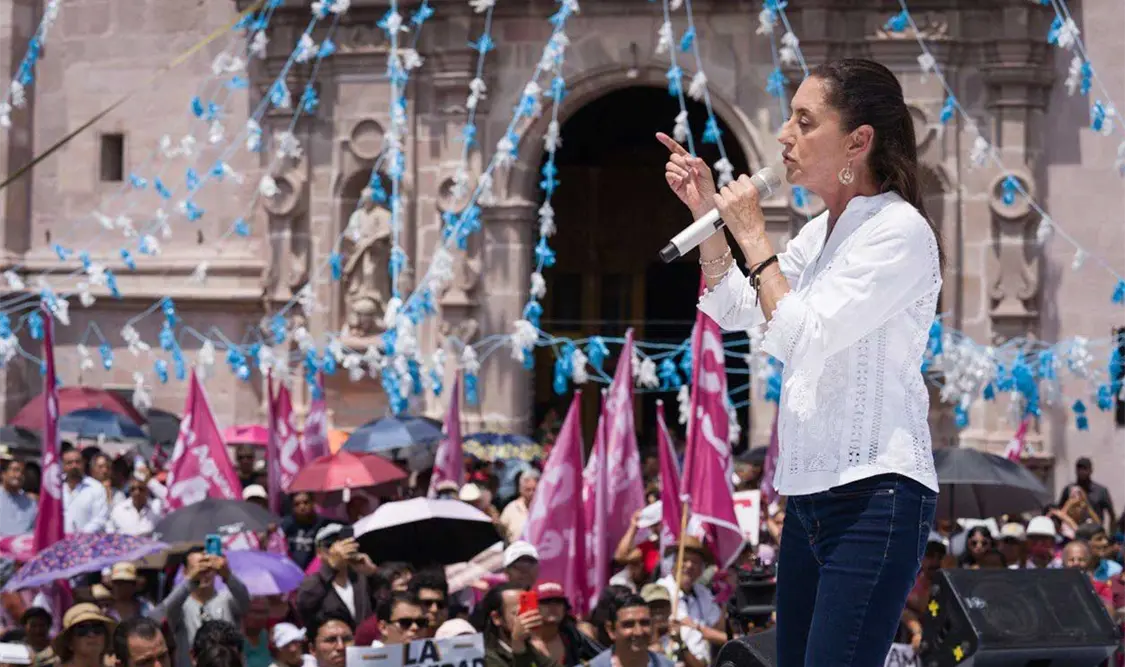 Este sábado Sheinbaum estará en Chiapas