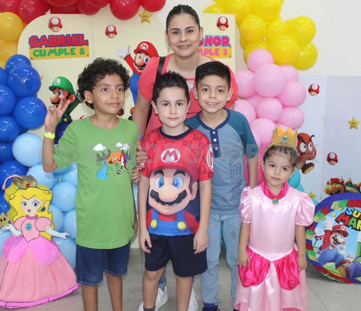 Leonor y Gabriel festejaron juntos