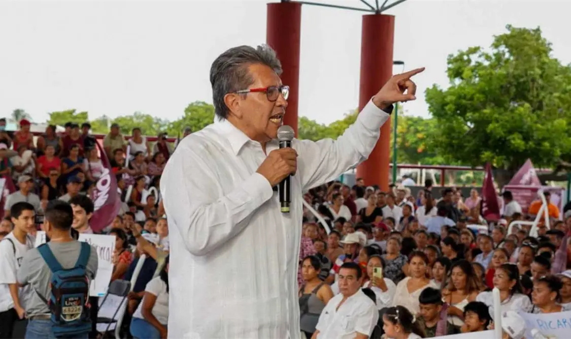 Desde Mérida, Monreal afirmó que hace su mejor esfuerzo y por eso diseña propuestas sensatas. Cortesía