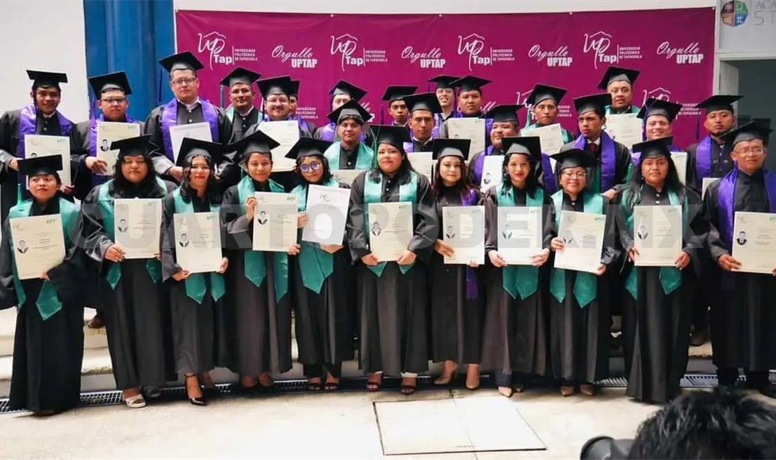 Ceremonia de graduación de 73 profesionistas egresados de las 10 ingenierías de la Universidad Politécnica de Tapachula. CP