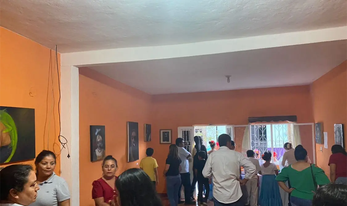 Ismael Gómez realiza su primera exposición