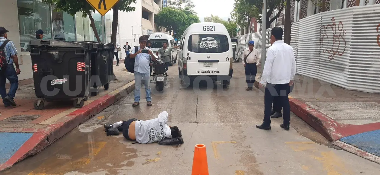 Atropellan a peatón y termina malherido