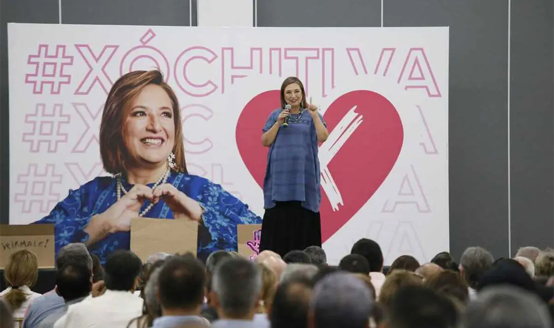 El que me puso aquí fue él: Gálvez a López Obrador