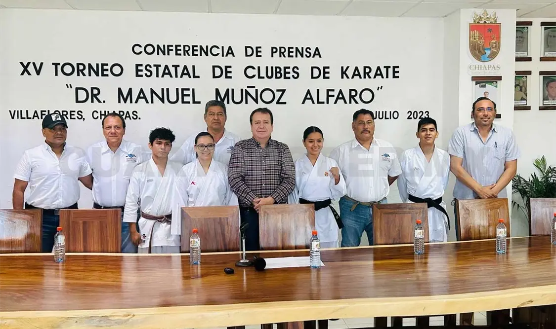 Realizarán el XV Torneo Estatal de Clubes de Karate