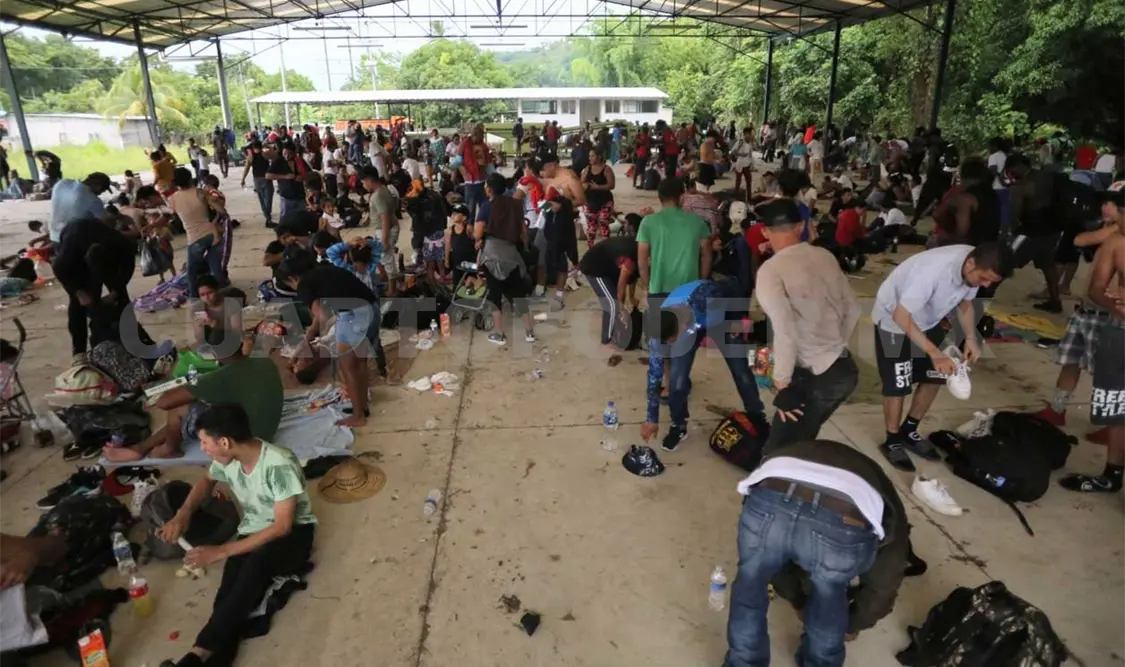 Emiten alerta por riesgo a la vida en campamento