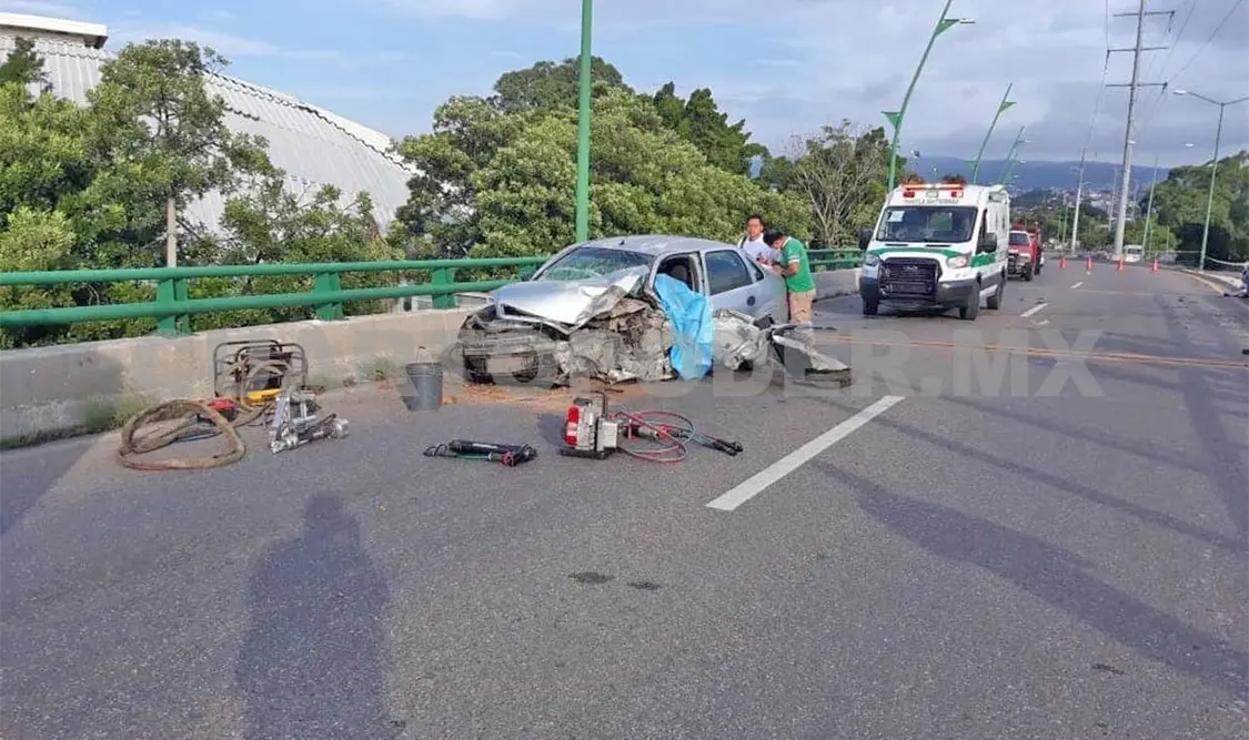 Confirman incremento de accidentes por lluvias