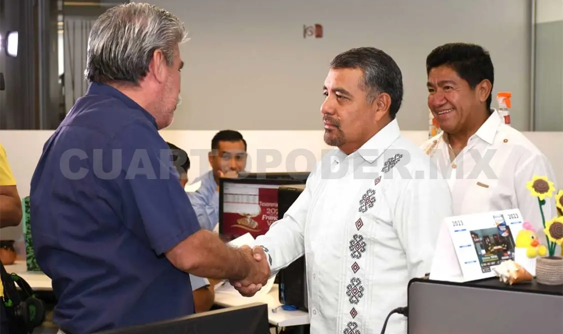Este gobierno cumple con la base trabajadora: Javier Jiménez Jiménez