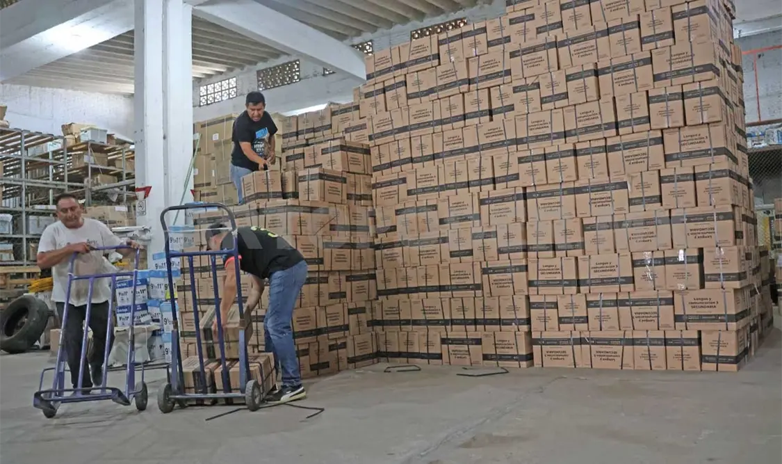 Reciben más de 29 mil módulos para educandos