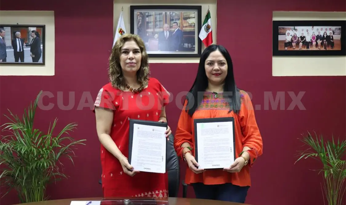 Firman convenio para brindar formación a la juventud chiapaneca