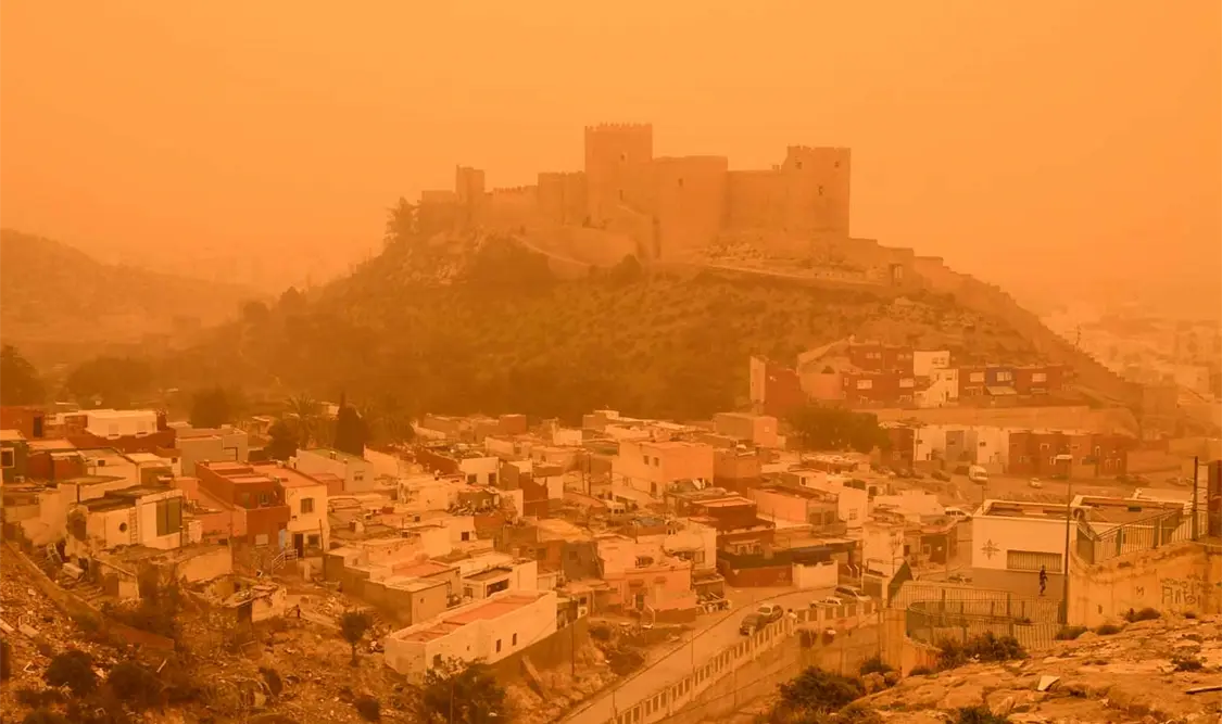 Entra nueva nube de polvo del Sahara a México
