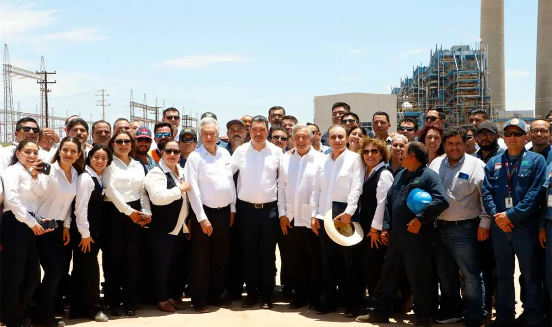 Anuncian firma de Mexico Pacific Limited y CFE