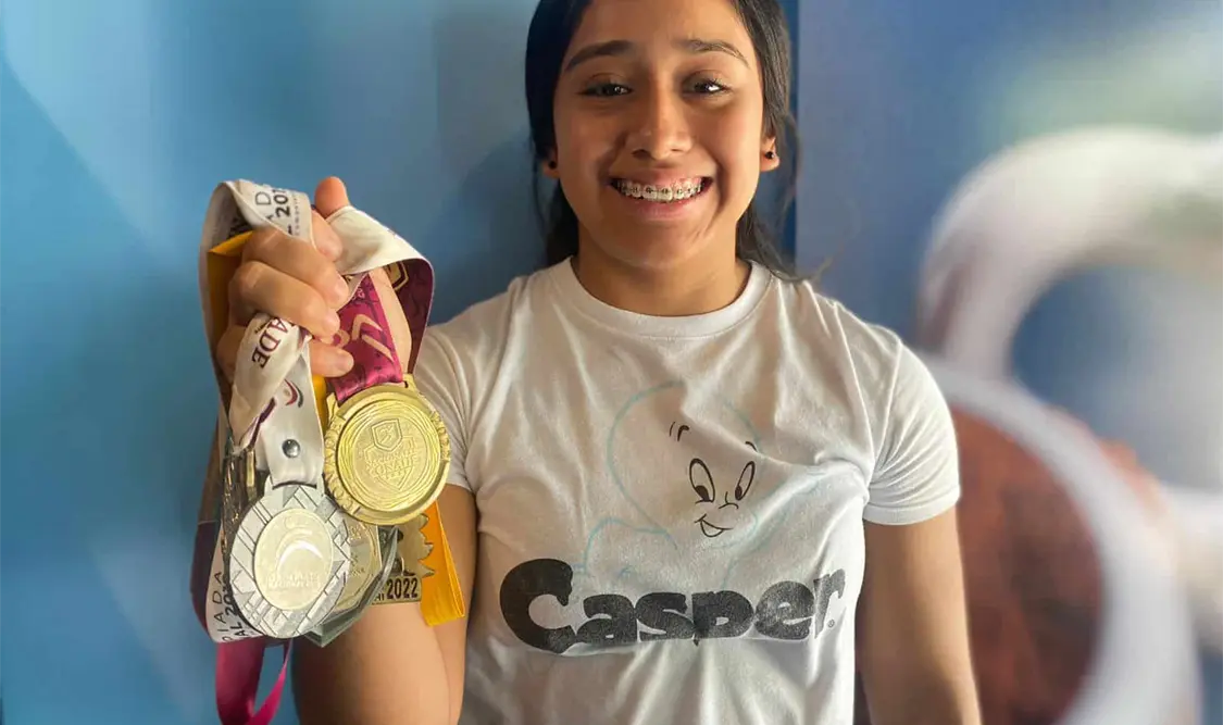La competidora está invicta desde 2019 en el Torneo Nacional Tomoyoshi Yamagushi. Jesús Ortega/CP