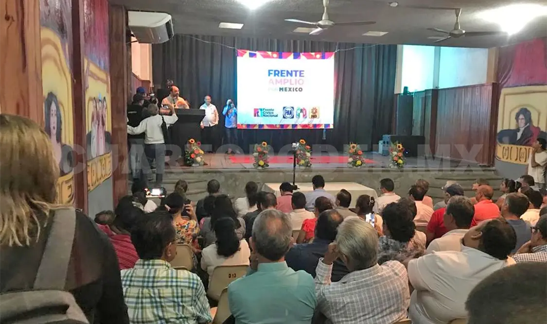 Anuncian instalación del Frente Cívico Nacional